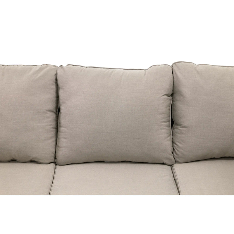 Ellis 7 Piece Dove Acrylic Sofa Conversation Group - The Great Escape