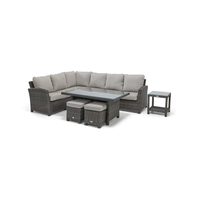 Ellis 8 Piece Sectional Chat Group Dove Acrylic - The Great Escape