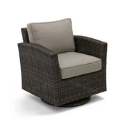 Ellis Dove Acrylic Swivel Glider - The Great Escape