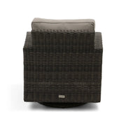 Ellis Dove Acrylic Swivel Glider - The Great Escape