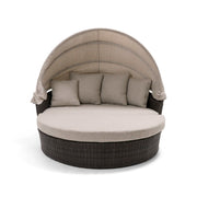 Asher Silver Oak XL 71" Rd. Canopy Daybed - The Great Escape