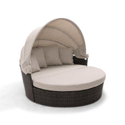 Asher Silver Oak XL 71" Rd. Canopy Daybed - The Great Escape