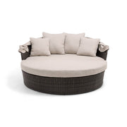 Asher Silver Oak XL 71" Rd. Canopy Daybed - The Great Escape