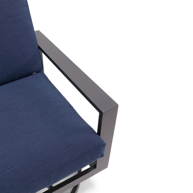 Sutton Cushioned Swivel Rocker Dining Chair - The Great Escape