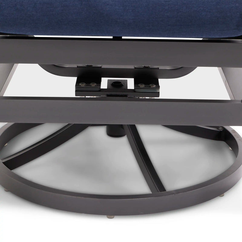 Sutton Cushioned Swivel Rocker Dining Chair - The Great Escape