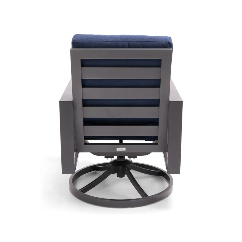 Sutton Cushioned Swivel Rocker Dining Chair - The Great Escape