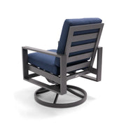 Sutton Cushioned Swivel Rocker Dining Chair - The Great Escape