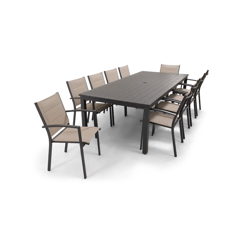 Sutton Sling 11 Piece Dining Group - The Great Escape