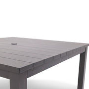 Sutton 44 Inch Square Slat Dining Table - The Great Escape