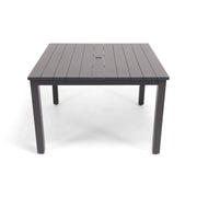 Sutton 44 Inch Square Slat Dining Table - The Great Escape