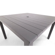 Sutton 44 Inch Square Slat Dining Table - The Great Escape