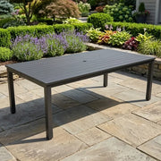 Sutton 44"x84" Rectangle Slat Dining Table - The Great Escape