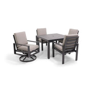 Sutton Cushioned 5 Piece Dining Group Dove - The Great Escape