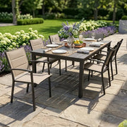 Sutton Sling 7 Piece Dining Group - The Great Escape