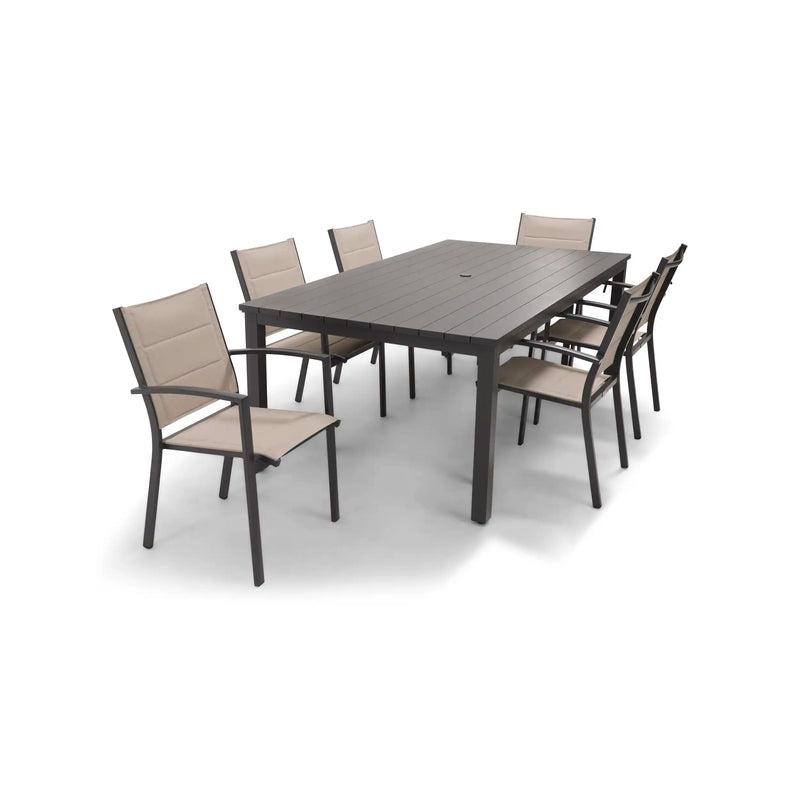 Sutton Sling 7 Piece Dining Group - The Great Escape