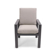 Sutton Cushioned Dining Chair Dove - The Great Escape