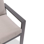 Sutton Cushioned Dining Chair Dove - The Great Escape
