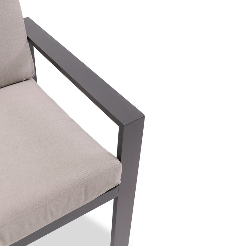 Sutton Cushioned Dining Chair Dove - The Great Escape