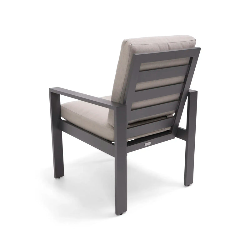 Sutton Cushioned Dining Chair Dove - The Great Escape