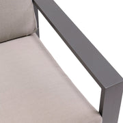 Sutton Cushioned Swivel Rocker Dove - The Great Escape