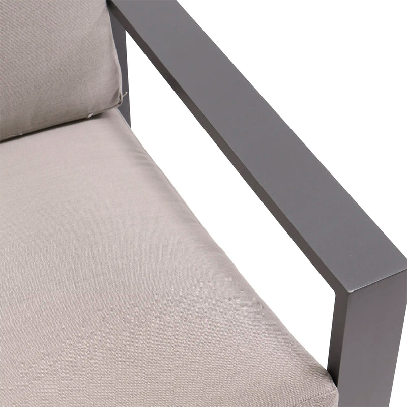 Sutton Cushioned Swivel Rocker Dove - The Great Escape