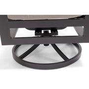 Sutton Cushioned Swivel Rocker Dove - The Great Escape