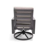 Sutton Cushioned Swivel Rocker Dove - The Great Escape