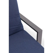 Sutton Grey Chaise Lounge - The Great Escape