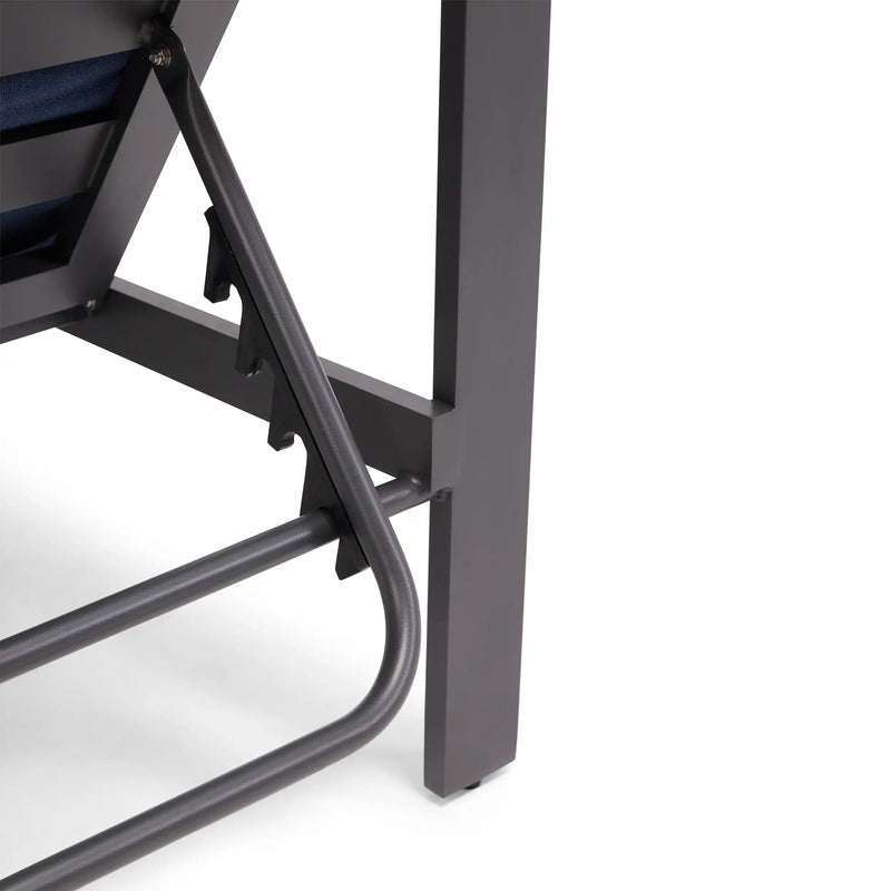 Sutton Grey Chaise Lounge - The Great Escape