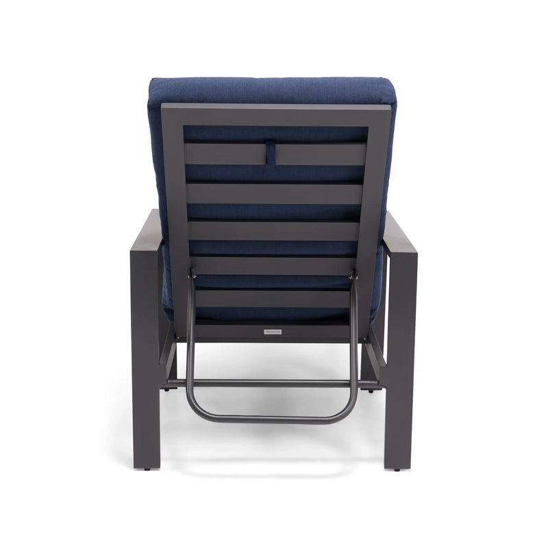 Sutton Grey Chaise Lounge - The Great Escape
