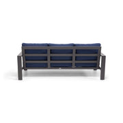 Sutton Grey Cushioned Sofa Indigo - The Great Escape