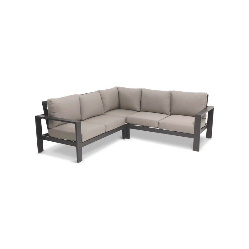 Sutton Grey 3 Piece Sectional Group Dove - The Great Escape