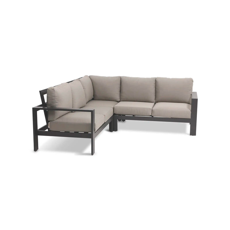 Sutton Grey 3 Piece Sectional Group Dove - The Great Escape