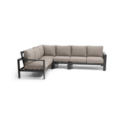 Sutton Grey 4 Piece Sectional Group Dove - The Great Escape