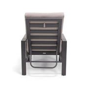 Sutton Grey Chaise Lounge Dove - The Great Escape