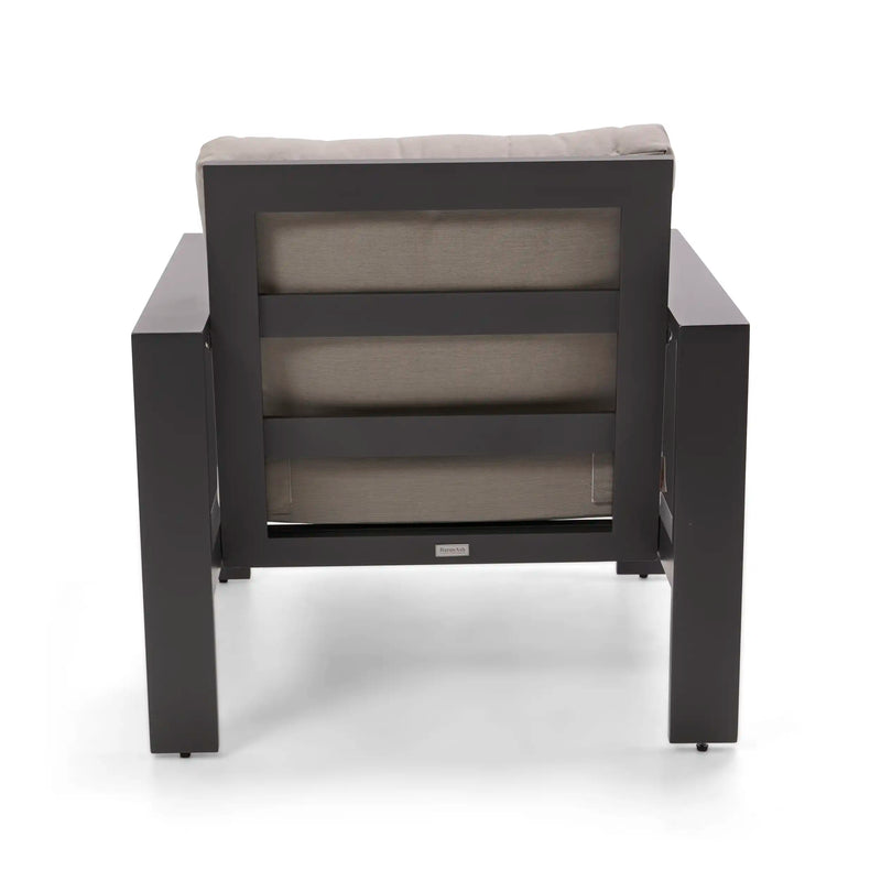 Sutton Grey Cushioned Lounge Chair Dove - The Great Escape