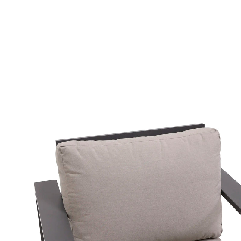 Sutton Grey Cushioned Lounge Chair Dove - The Great Escape