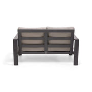 Sutton Grey Cushioned Loveseat Dove - The Great Escape