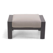 Sutton Cushioned Ottoman Dove - The Great Escape