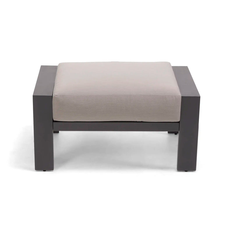 Sutton Cushioned Ottoman Dove - The Great Escape