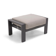 Sutton Cushioned Ottoman Dove - The Great Escape