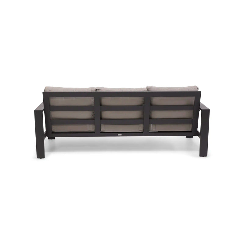 Sutton Grey Cushioned Sofa Dove - The Great Escape