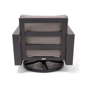 Sutton Grey Cushioned Swivel Rocker Dove - The Great Escape