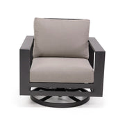 Sutton Grey Cushioned Swivel Rocker Dove - The Great Escape