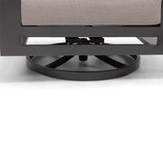 Sutton Grey Cushioned Swivel Rocker Dove - The Great Escape