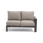 Sutton Grey LAF Loveseat Section Dove - The Great Escape