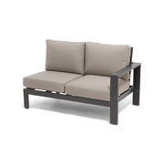 Sutton Grey LAF Loveseat Section Dove - The Great Escape