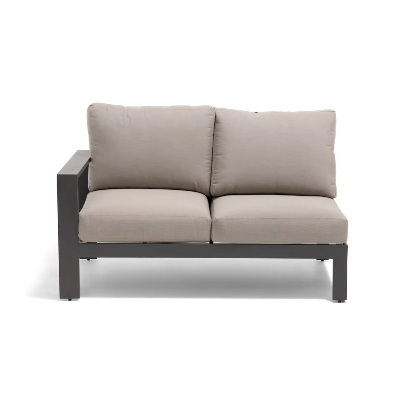 Sutton Grey RAF Loveseat Section Dove - The Great Escape
