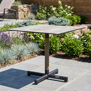 31 Inch Square Pedestal Bistro Table - The Great Escape