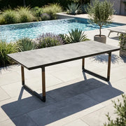 Mesa 41x83-124 Inch Extension Rectangle Dining Table - The Great Escape